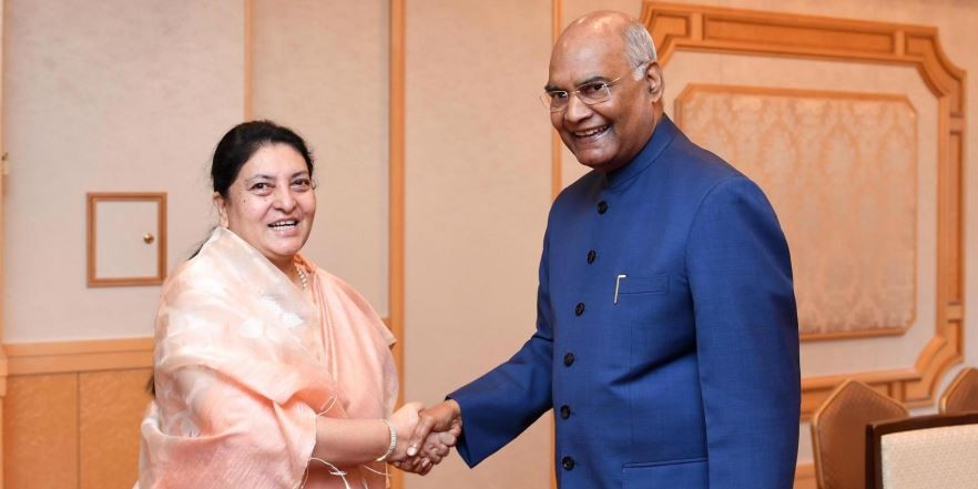 indian-president-accepts-president-bhandaris-invitation-to-visit-nepal